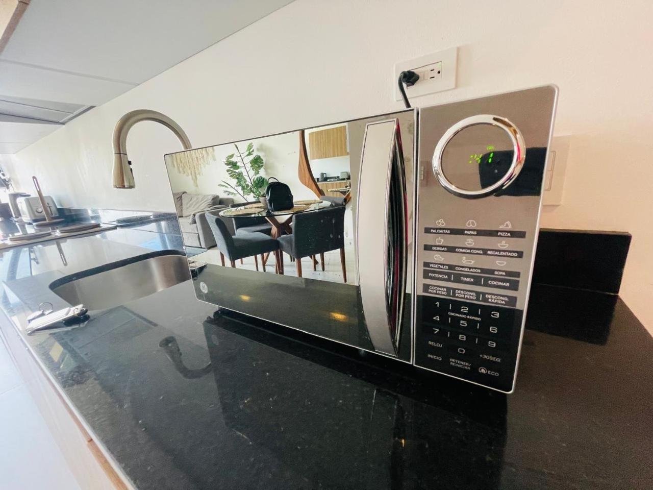 Big, Modern And Beautiful Beach Apartament 1Br Ocean View Playa del Carmen Zewnętrze zdjęcie