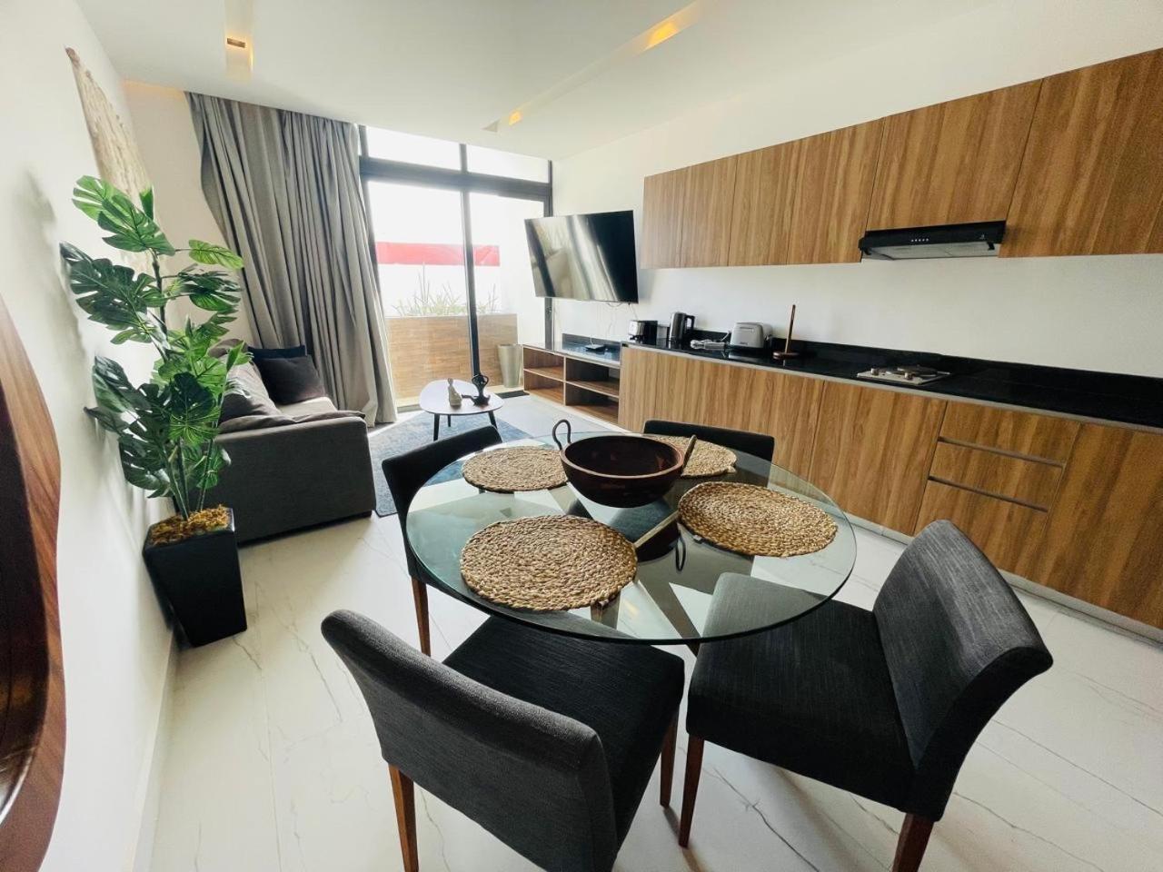 Big, Modern And Beautiful Beach Apartament 1Br Ocean View Playa del Carmen Zewnętrze zdjęcie