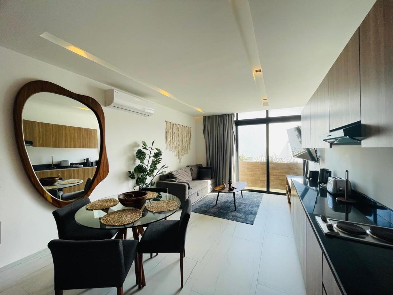 Big, Modern And Beautiful Beach Apartament 1Br Ocean View Playa del Carmen Zewnętrze zdjęcie